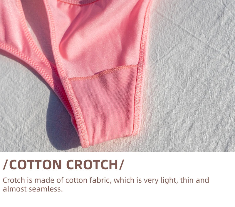 Women Panties Shiny Rhinestone Sexy Lingerie Women Low Rise Nylon Female Underwear Secret G-string Neon Color Women Thong