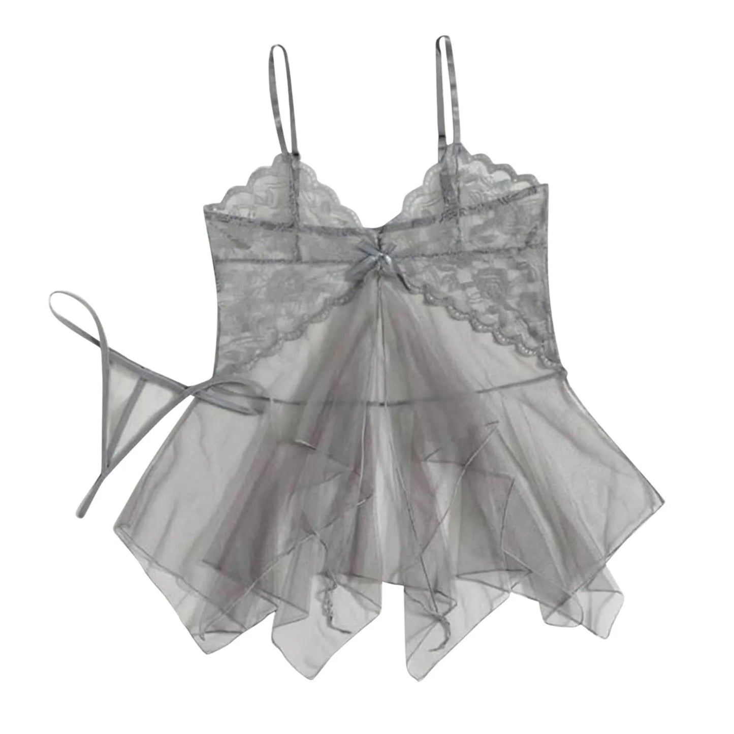 Clothes for Women Sexy Lingerie Women's Lace Fluoroscopy Beauty Tulle Elegant Reverie Sexy Lingerie Garter